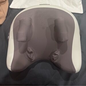 Brown and Cream Neck Massager